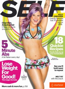 Обзор глянцевых журналов весны 2013, часть 3 из 3: Kelly-Osbourne-Bares-Bikini-Body-for-‘Self’-May-2013-210x286